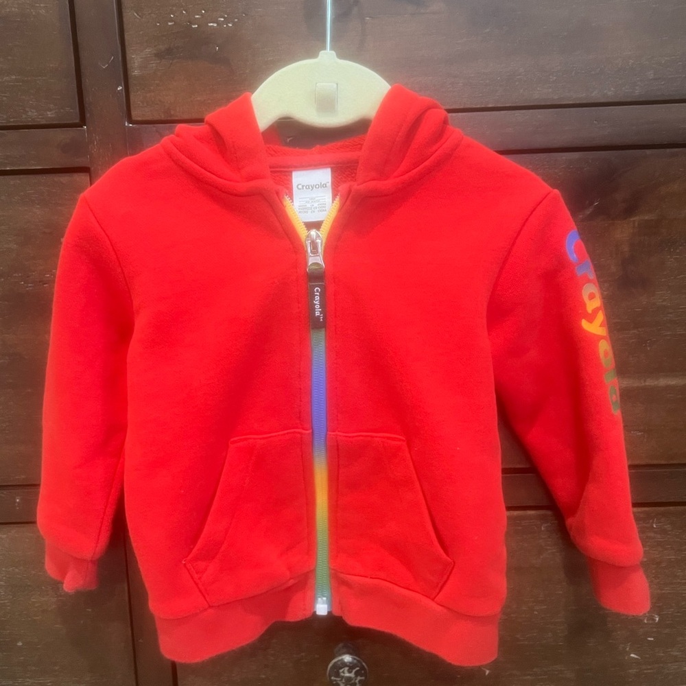Crayola Sweatshirt Size 18 Months Pre-Loved Vintage